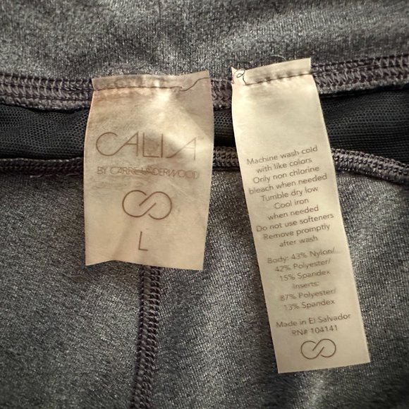 CALIA by Carrie Underwood Leggings - Gray L - Picture 3 of 3